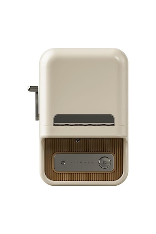 Nıımbot B21s, Taşınabilir, Mürekkepsiz, Termal Etiket Yazıcı Bluetooth, Type-c Krem/beyaz