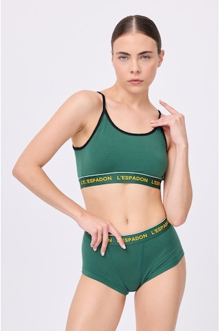 Regatta Lady Yüksek Bel Cheeky Fit Külot-3104 Yeşil