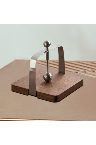 Homyl Cafe Peçete Tutucu, Doku Ahşap Taban Organizatör Rafı Çok Renkli