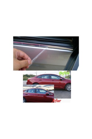 Araç İçi Dışı 3D Krom Dekoratif Nikelaj Şerit Çıta 9mm X 4 Metre