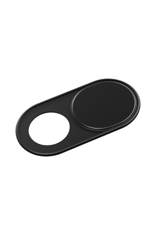 Dizüstü Bilgisayar Tabletleri İçin Ultra İnce Telefon Kamera Kaydırıcısı Deklanşör Metal Web Kamerası Kapağı Black