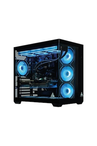 Aerstone Trion Black R7-7800X3D 32 GB 1 TB SSD RX9070XT Free Dos AIO Masaüstü Bilgisayar Masaüstü Oyuncu Bilgisayarı