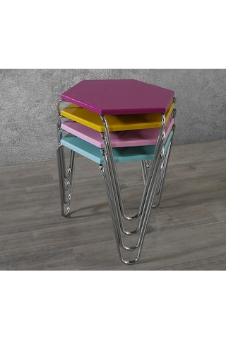 4 Lü Piramit Zigon Sehpa (243725357)