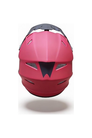 Asistan Full Face Tam Korumalı Kask 55-56 Kırmızı Kırmızı - Siyah