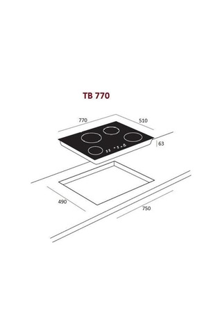Teka HLB 8416 Airfry Fırın - TB 770 BK - TVT 60.1 BK Siyah Ankastre Set