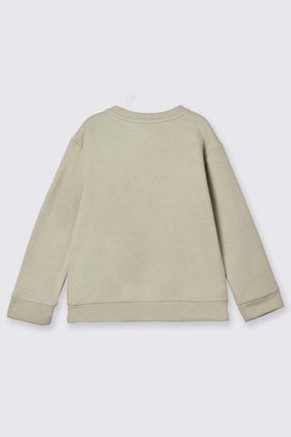 Panço Baskılı Yeşil Erkek Çocuk Sweatshirt 2521bb08001 Yeşil