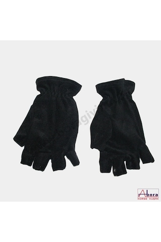 Polar Kesik Eldiven Polar Parmaksız Eldiven Asker Eldiven Polis E