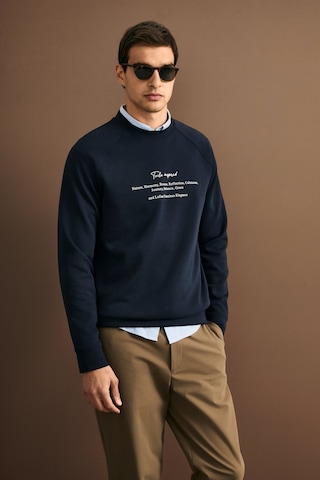 Lufian Cole Erkek Sweatshirt 112030199 Lacivert