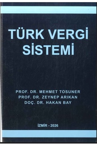 Türk Vergi Sistemi 2026 Kitap