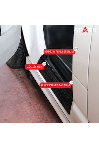 Volkswagen Transporter T6 2015-2020 Yıl Aralığı Uyumlu Kapı Eşiği 2 Parça