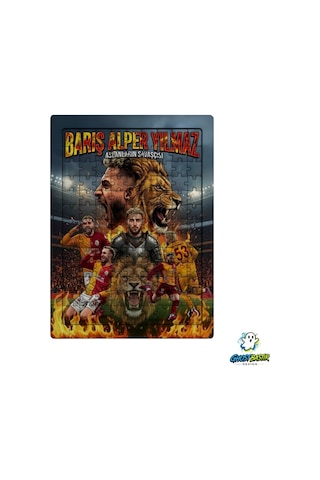 Barış Alper Yılmaz 99 Parça Ayaklı Puzzle Dekoratif Çocuk Yapbozu 0233