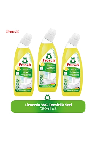 Frosch Limonlu Wc Temizlik Seti 3'lü 750 Ml 3