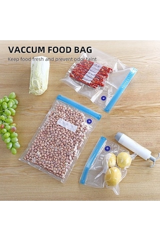 Tongxida Bosphorusboutique Vide Vakumlu Torbalar, Sous Sızdırmazlık Saklama Pompası, Gıda El Boyut 4 Adet