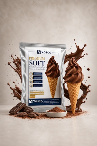 Premium Soft Kakaolu Dondurma Tozu - Soft Dondurma Karışımı 750 G
