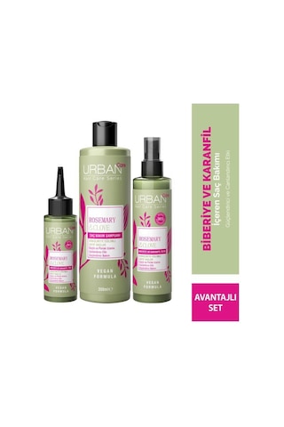 Rosemary Clove Biberiye&karanfil Canlandırıcı Ve Güçlendirici Şampuan&yağ&su Set