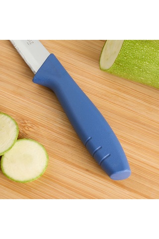 Aryıldız Primo Lazer Ekmek Bıçağı İndigo 17 Cm Renkli