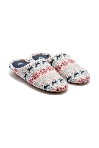 Twigy Polar Erkek Ev Terliği Beyaz 41/46 CC1157 Gri