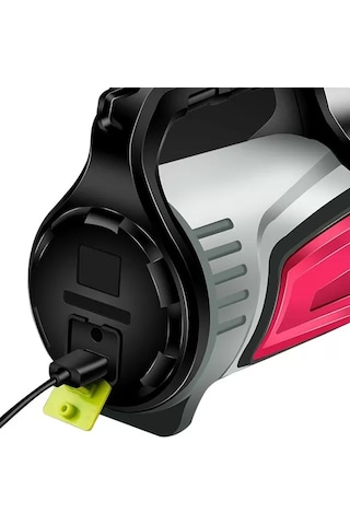 Sh Powermaster Şarjlı Ledli Uzun Menzilli Kamp Tipi Işıldak Fener Js-881a Najmaddin