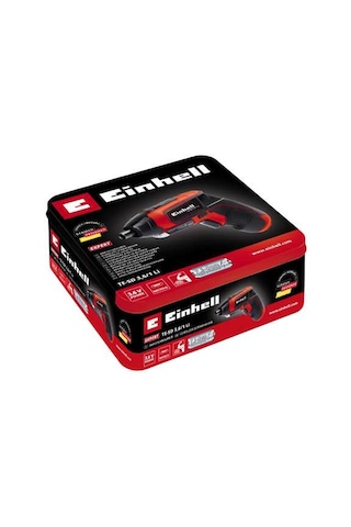 Einhell TE-SD 3.6 Li Şarjlı Vidalama + 10 Bits Uç - Metal Kutu - 4513501