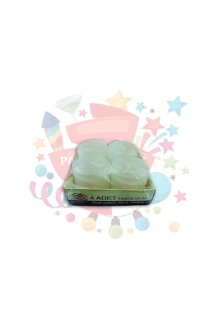 Mum Takoz 4 4 Cm 4lü Krem Renk