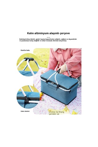 Eternal Luck Büyük Kapasite Termal Ve Soğukluk Taşınabilir Depolama Bölmesi - Siyah 001 Siyah