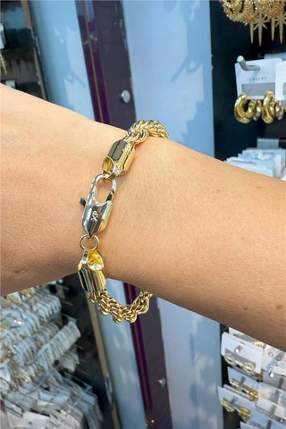 Xuping 14 K Renk Vip Bileklikler Gold