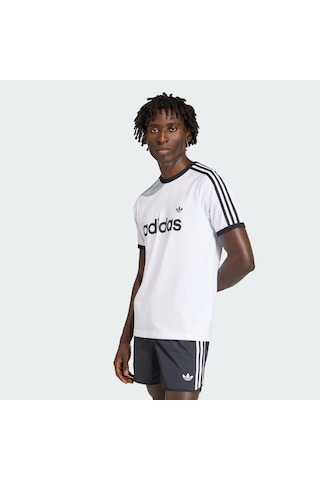 Adidas 3-stripes Slim Ringer Erkek Tişört C-adıkf0418e50a00 Beyaz