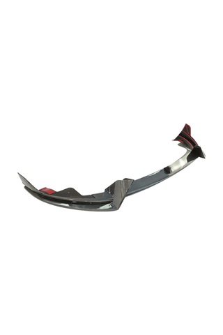 Red Lion Parts Tesla Model Y Juniper 2025+ Uyumlu Ön Tampon Lipi Parlak Karbon Fiber Görünüm