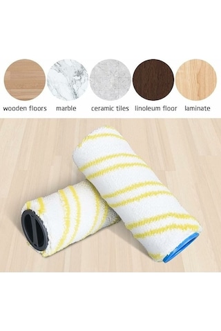 Besthome1 Karcher Fc3 Fc5 Fc7 Süpürge İçin Yıkanabilir 4'lü Tambur Seti - Zemin Temizliğinde Performans Artışı İçin Ersatzteile