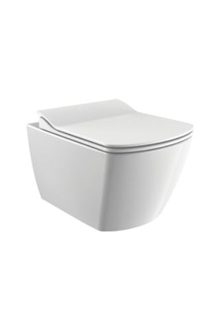 Creavit Elegant Rim-Off Kanalsız Asma Klozet Kapak Dahil Eg321