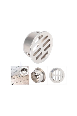 Xiyyadms Dış Mekan Paslanmaz Çelik Su Depolayıcı, Tıkanıklığı Önleyen, 160 Düz Açık, Balkon-çatı Kullanıma Uygun