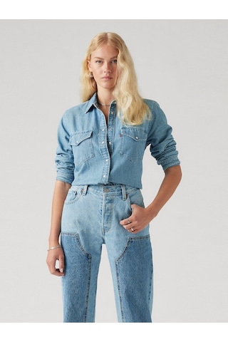 Levi's Essential West Denim Kot Gömlek - 16786-0018 001