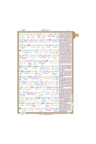 Kur'an-ı Kerim ve Kelime Meali Bilgisayar Hatlı Cami Boy (Keli... 9789944219624