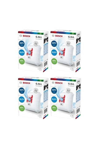 Bosch Uyumlu Bsg 72222 Formula Süpürge Type G All Toz Torbası 16 Adet Kutulu