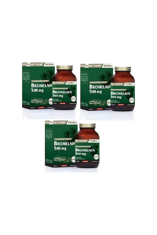 Nutraxin Bromelain 60 Tablet 3 Adet