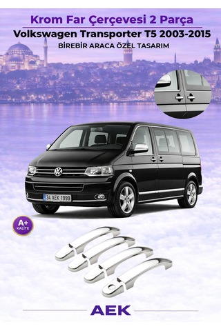 Vw T5 Transporter Kapı Kolu 2003-2015 Paslanmaz Çelik