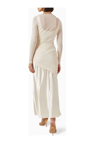 Acler Rhodehill Midi Elbise - - %92 Polyester, %8 Elastan, %75 Asetat, %25 Polyester Içerikli Beyaz