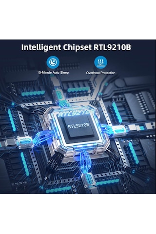 Acasis SP02 NVMe/SATA M.2 Max.8 TB Dönüştürücü