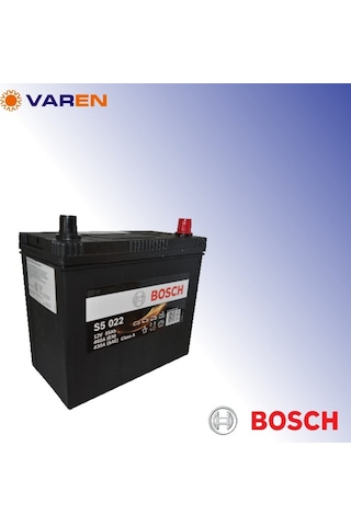 Bosch Akü 12V 55Ah Amper 460A S5 022 (En) Honda Aküsü / 515469870