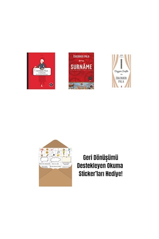 Ansikolopedik Divân Şiiri Sözlüğü Ciltli + Surnâme - Bir Osmanlı Mâcerası + Neyzen Tevfik Ciltli + Okuma Sticker'ları