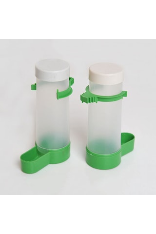 Shineyee Kuş Yemliği Plastik Yemlik Otomatik Besleme Üstü Artı Kullanışlı Kuş Kafesi Kuş Yuvası Papağan Malzemeleri Yemlik-29