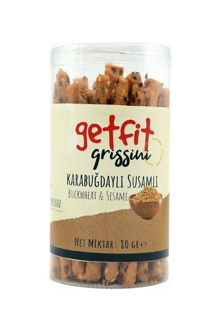 Get Fit Glutensiz & Şekersiz Karabuğdaylı Susamlı Grissini 80 G
