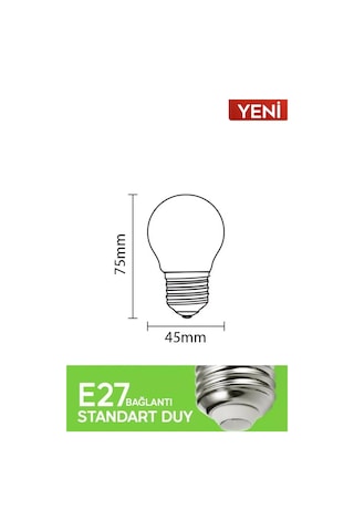 Dekoratif Retro 4w Rustik Günışığı Işık E27 Standart Duy 220v