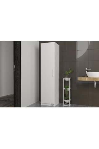 Dekorister Odeon 1 Kapaklı Çok Amaçlı Mutfak Kiler Banyo Dolabı B