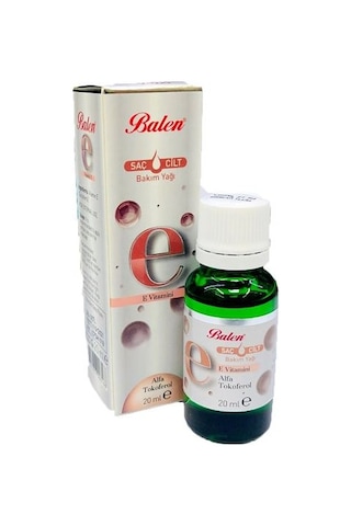 Balen Vitamin E Saç ve Cilt Bakım Yağı 20 ML