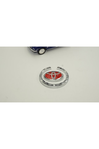 Toyota Uyumlu Buğday Kulakları Krom Metal 3M 3D Logo Oem