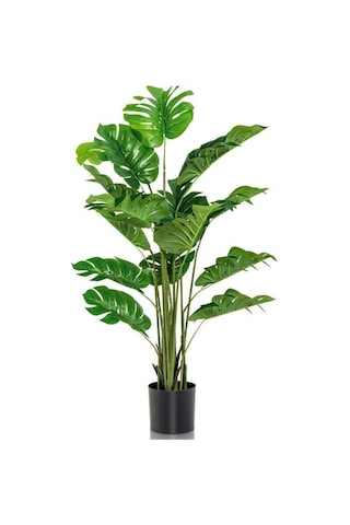 Yapay Ağaç Monstera Deve Tabanı Ağacı 180 Cm 16 Yaprak