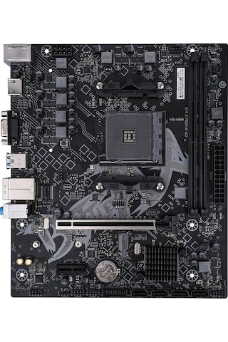 Colorful Battle-AX B450M-K M.2 V14 AMD B450 4000 MHz (OC) DDR4 Soket AM4 mATX Anakart