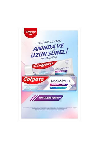 Colgate Hassasiyete Anında Çözüm Onarım ve Hassas Beyazlık Diş Macunu 75 ml X 2 Adet