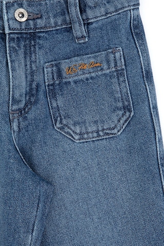 U.S. Polo Assn. Kız Çocuk Açık Mavi Flare Fit Jean Pantolon 50317882-DN0003